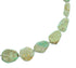 Genuine Sterling Silver Native American Turquoise Bead Necklace SX104888